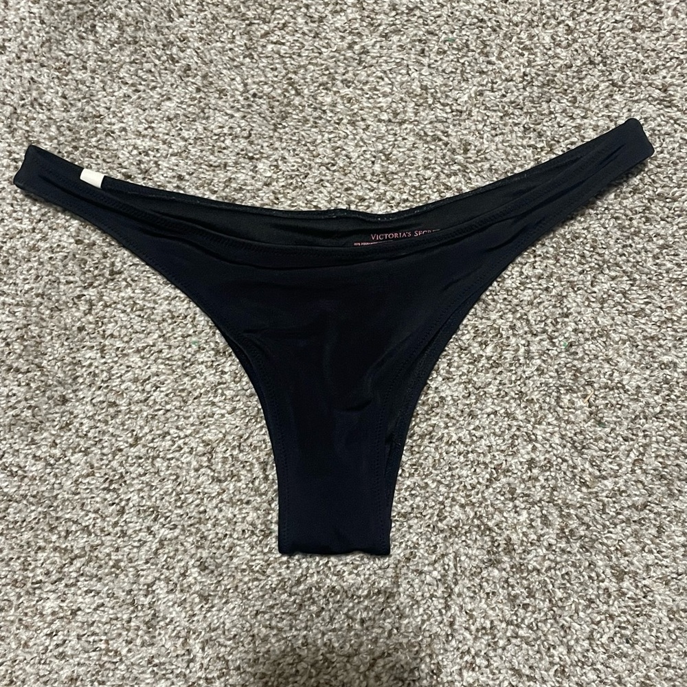 Victoria's Secret black bikini bottoms